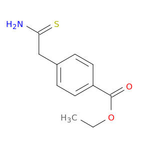 Benzoic acid, 4-(2-amino-2-thioxoethyl)-, ethyl ester