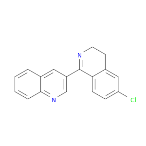 Quinoline, 3-(6-chloro-3,4-dihydro-1-isoquinolinyl)-