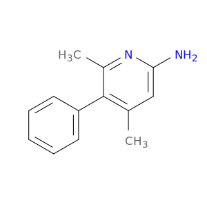 2-Pyridinamine, 4,6-dimethyl-5-phenyl-