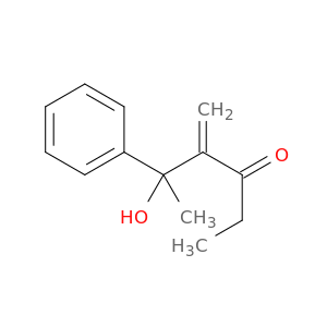 3-Hexanone, 5-hydroxy-4-methylene-5-phenyl-