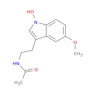 Acetamide, N-[2-(1-hydroxy-5-methoxy-1H-indol-3-yl)ethyl]-