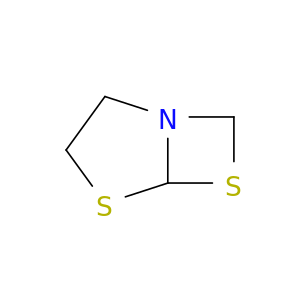 4,6-Dithia-1-azabicyclo[3.2.0]heptane(9CI)