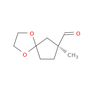 1,4-Dioxaspiro[4.4]nonane-7-carboxaldehyde, 7-methyl-, (7S)-