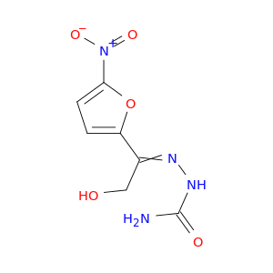 2-[2-羟基-1-(5-硝基-2-呋喃基)乙基肼]肼基甲酰胺
