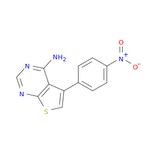 Thieno[2,3-d]pyrimidin-4-amine, 5-(4-nitrophenyl)-
