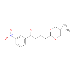 4-(5,5-二甲基-1,3-二氧-2-2-y1)-1-(3-硝基苯基)-1-丁酮