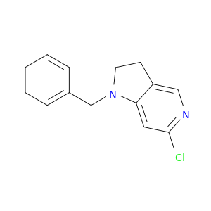 1-Benzyl-6-chloro-2,3-dihydro-1H-pyrrolo[3,2-c]pyridine