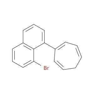Naphthalene, 1-bromo-8-(1,3,6-cycloheptatrien-1-yl)-