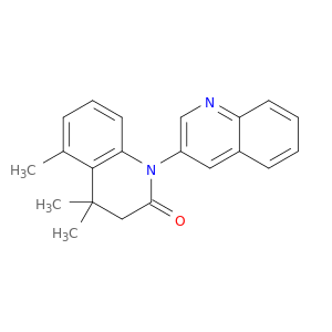 [1(2H),3'-Biquinolin]-2-one, 3,4-dihydro-4,4,5-trimethyl-