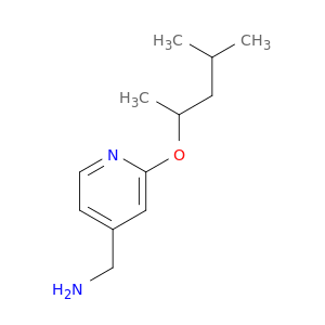 {2-[(4-Methylpentan-2-yl)oxy]pyridin-4-yl}methanamine