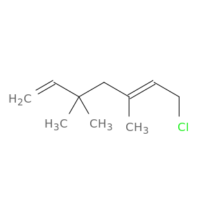 1,5-Heptadiene, 7-chloro-3,3,5-trimethyl-, (E)-