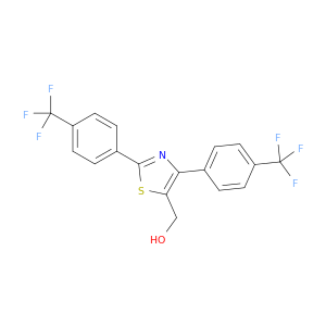 5-Thiazolemethanol, 2,4-bis[4-(trifluoromethyl)phenyl]-