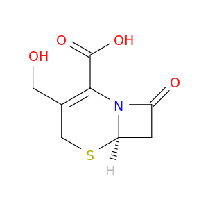 5-Thia-1-azabicyclo[4.2.0]oct-2-ene-2-carboxylicacid, 3-(hydroxymethyl)-8-oxo-, (6R)-