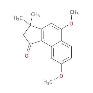 1H-Benz[e]inden-1-one, 2,3-dihydro-5,8-dimethoxy-3,3-dimethyl-