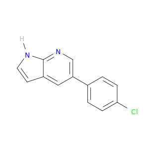 5-(4-氯苯基)-1H-吡咯并[2,3-b]吡啶