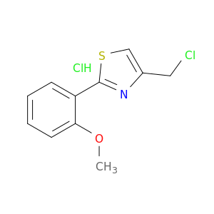 4-(Chloromethyl)-2-(2-methoxyphenyl)-1,3-thiazole Hydrochloride