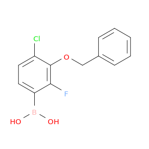 3-苄氧基-4-氯-2-氟苯硼酸