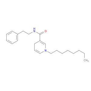 3-Pyridinecarboxamide, 1,4-dihydro-1-octyl-N-(2-phenylethyl)-