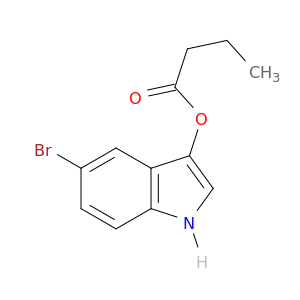 Butanoic acid, 5-bromo-1H-indol-3-yl ester
