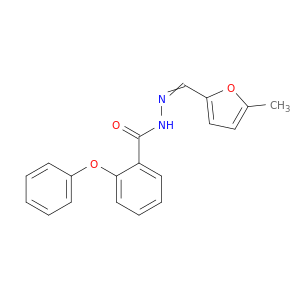 N'-((5-甲基呋喃-2-基)亚甲基)-2-苯氧基苯甲酰肼