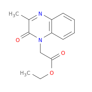 1(2H)-Quinoxalineacetic acid, 3-methyl-2-oxo-, ethyl ester