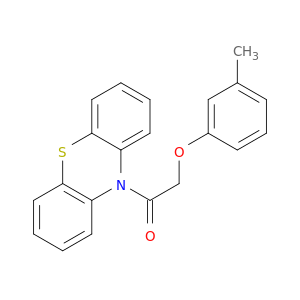 10-((3-METHYLPHENOXY)ACETYL)-10H-PHENOTHIAZINE