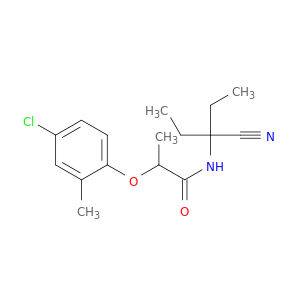 2-(4-氯-2-甲基苯氧基)-N-(1-氰基-1-乙基丙基)丙烷酰胺