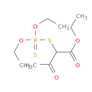 Butanoic acid, 2-[(diethoxyphosphinothioyl)thio]-3-oxo-, ethyl ester