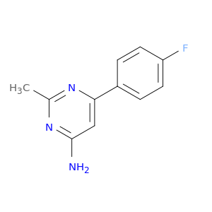 6-(4-fluorophenyl)-2-methylpyrimidin-4-amine