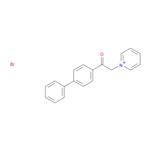Pyridinium, 1-(2-[1,1'-biphenyl]-4-yl-2-oxoethyl)-, bromide