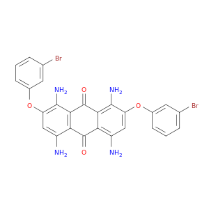 9,10-Anthracenedione, 1,4,5,8-tetraamino-2,7-bis(3-bromophenoxy)-