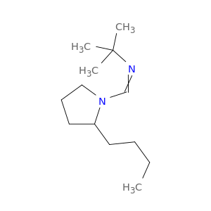 Pyrrolidine, 2-butyl-1-[[(1,1-dimethylethyl)imino]methyl]-
