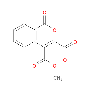 1H-2-Benzopyran-3,4-dicarboxylic acid, 1-oxo-, 4-methyl ester