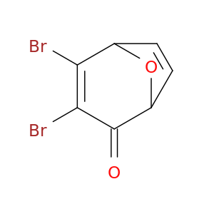 8-Oxabicyclo[3.2.1]octa-3,6-dien-2-one, 3,4-dibromo-