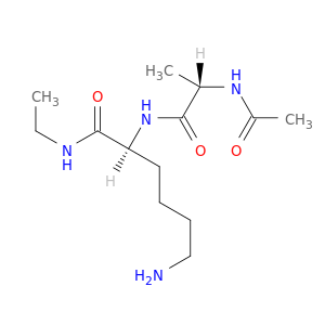 L-Lysinamide, N-acetyl-L-alanyl-N-ethyl-