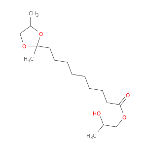 1,3-Dioxolane-2-nonanoic acid, 2,4-dimethyl-, 2-hydroxypropyl ester