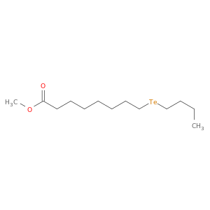 Octanoic acid, 8-(butyltelluro)-, methyl ester