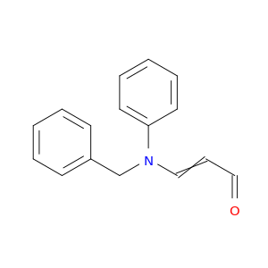 2-Propenal, 3-[phenyl(phenylmethyl)amino]-