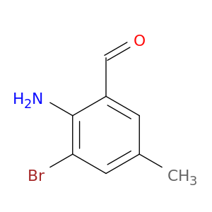 2-氨基-3-溴-5-甲基苯甲醛