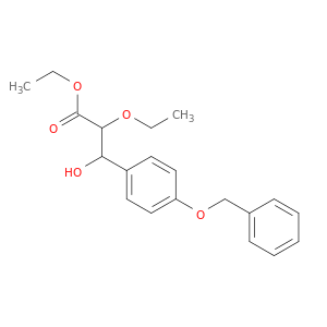 Benzenepropanoic acid, a-ethoxy-b-hydroxy-4-(phenylmethoxy)-, ethylester