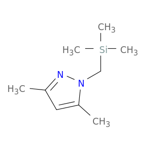 1H-Pyrazole, 3,5-dimethyl-1-[(trimethylsilyl)methyl]-
