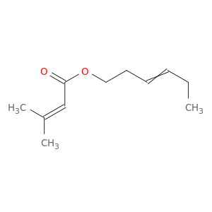 (3Z)-3-己烯-1-基3-甲基-2-丁酸盐