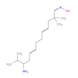 4,8-Tridecadienal, 11-amino-2,2,12-trimethyl-, oxime