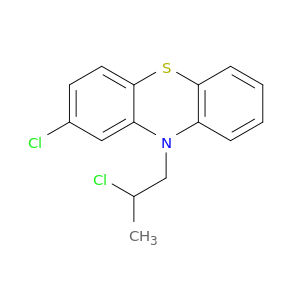 10H-Phenothiazine,2-chloro-10-(2-chloropropyl)-