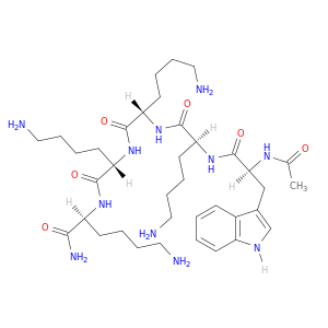 L-Lysinamide, N-acetyl-L-tryptophyl-L-lysyl-L-lysyl-L-lysyl-