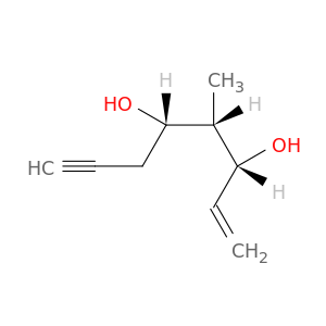 1-Octen-7-yne-3,5-diol, 4-methyl-, (3R,4S,5S)-
