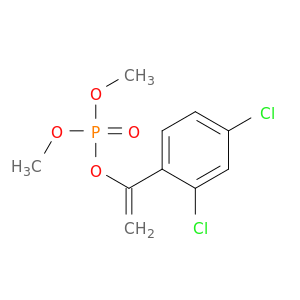 Phosphoric acid, 1-(2,4-dichlorophenyl)ethenyl dimethyl ester