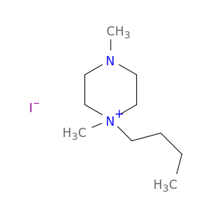 Piperazinium, 1-butyl-1,4-dimethyl-, iodide