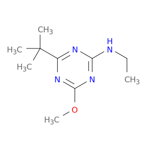 1,3,5-Triazin-2-amine, 4-(1,1-dimethylethyl)-N-ethyl-6-methoxy-