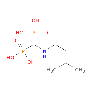 Phosphonic acid, P,P'-[[(3-methylbutyl)amino]methylene]bis-